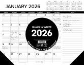 B&w W/Lines 2026 22 X 17 Large Monthly Deskpad B&w W/Lines 2026 22 X 17 Large Monthly Deskpad