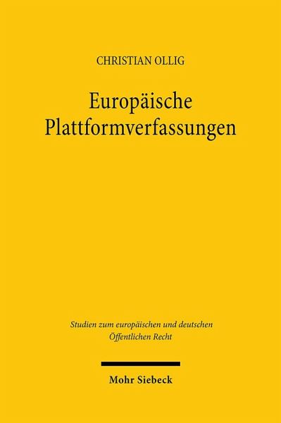 Europäische Plattformverfassungen