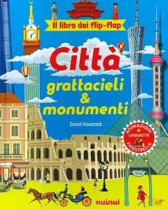Cover Città, grattacieli e monumenti. Il libro dei flip flap