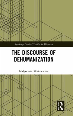 Cover The Discourse of Dehumanization