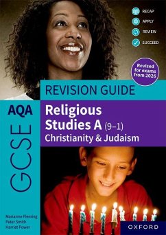 Cover AQA GCSE Religious Studies A (9-1): Christianity & Judaism Revision Guide
