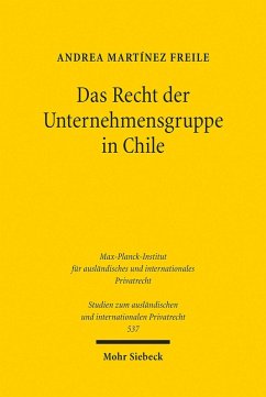 Cover Das Recht der Unternehmensgruppe in Chile (eBook, PDF)