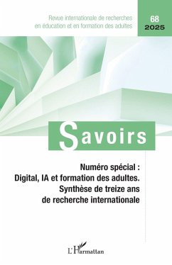 Numéro spécial : Digital, IA et formation des adultes Cover Numéro spécial : Digital, IA et formation des adultes