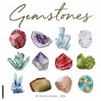 Gemstones 2026 12 X 12 Wall Calendar