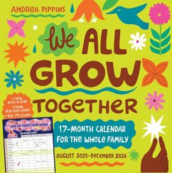 Cover We All Grow Together 17-Month Wall Calendar 2026