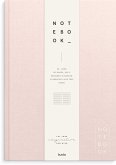 Burde Notizbuch Textil pink liniert A4