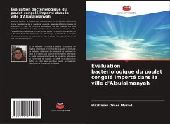 Cover Évaluation bactériologique du poulet congelé importé dans la ville d'Alsulaimanyah