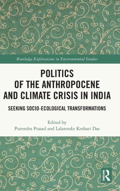 Cover Politics of the Anthropocene and Climate Crisis in India