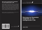 Descarga de filamentos modelada en una configuración 1,5D