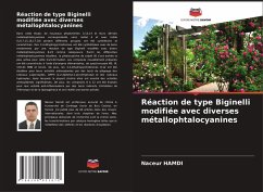 Cover Réaction de type Biginelli modifiée avec diverses métallophtalocyanines