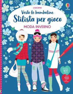 Cover Moda inverno. Vesto le bamboline. Stilista per gioco