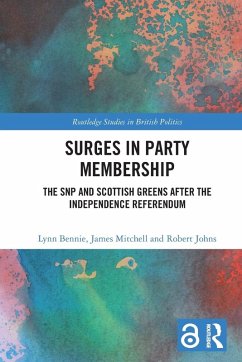 Surges in Party Membership - Bennie, Lynn; Mitchell, James; Johns, Robert