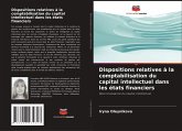 Dispositions relatives à la comptabilisation du capital intellectuel dans les états financiers