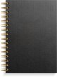 Burde Notizbuch A5 schwarz/gold - Bild 1