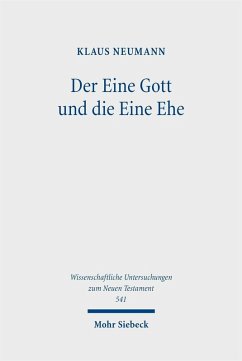 Cover Der Eine Gott und die Eine Ehe (eBook, PDF)