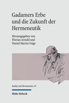 Cover Gadamers Erbe und die Zukunft der Hermeneutik (eBook, PDF)