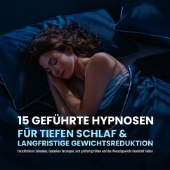Cover 15 geführte Hypnosen für tiefen Schlaf & Gewichtsreduktion (MP3-Download)