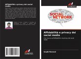 Affidabilità e privacy dei social media