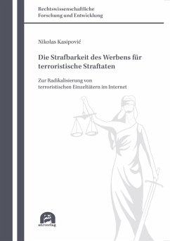 Cover Die Strafbarkeit des Werbens für terroristische Straftaten