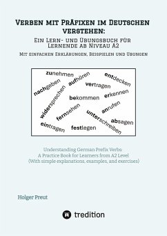 Cover Verben mit Präfixen im Deutschen verstehen: ein Lern- und Übungsbuch für Lernende ab Niveau A2 (Mit einfachen Erklärungen, Beispielen und Übungen)