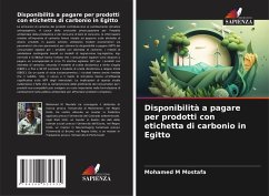 Disponibilità a pagare per prodotti con etichetta di carbonio in Egitto - Mostafa, Mohamed M