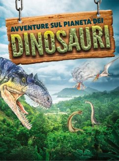 Cover Avventure sul pianeta dei dinosauri