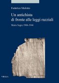Un antichista di fronte alle leggi razziali. Mario Segre 1904-1944 Un antichista di fronte alle leggi razziali. Mario Segre 1904-1944