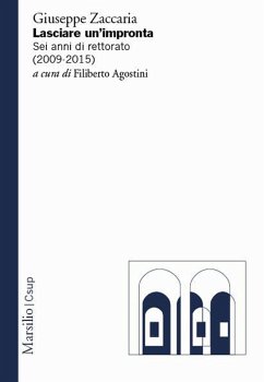 Cover Lasciare un impronta. Sei anni di rettorato (2009-2015)