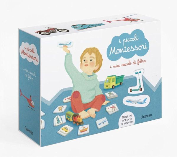 I miei veicoli in feltro. I piccoli Montessori I miei veicoli in feltro. I piccoli Montessori