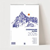 Chiemgauer Alpen, Wandkalender 2026, Monatskalender, A4 Chiemgauer Alpen, Wandkalender 2026, Monatskalender, A4