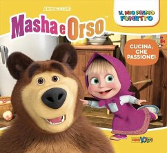 Cover Cucina, che passione! Masha e Orso. Il mio primo fumetto