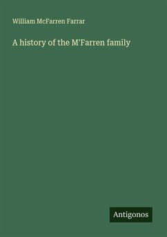 Cover A history of the M'Farren family