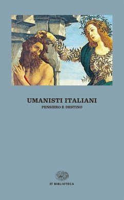 Cover Umanisti italiani. Pensiero e destino