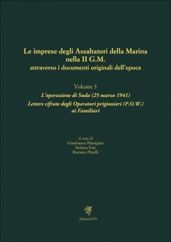 L' operazione di Suda (25 marzo 1941). Lettere cifrate degli Operatori prigionieri (P.O.W.) ai Familiari