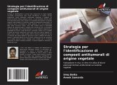Strategia per l'identificazione di composti antitumorali di origine vegetale Strategia per l'identificazione di composti antitumorali di origine vegetale