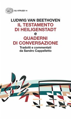 Cover 'Il testamento di Heiligenstadt' e 'Quaderni di conversazione'