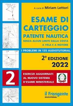 Cover Esame di carteggio. Patente nautica senza alcun limite dalla costa a vela e a motore