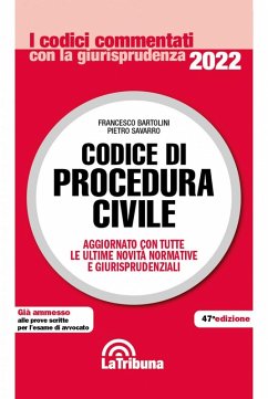 Codice di procedura civile - Bartolini, Francesco; Savarro, Pietro