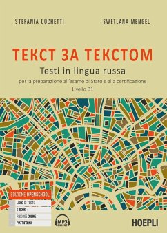Cover Tekst za tekstom. Testi in lingua russa. Per la preparazione all'esame di Stato e alla certificazione. Livello B1