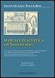 Manuale di acustica e di teoria del suono