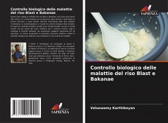Cover Controllo biologico delle malattie del riso Blast e Bakanae