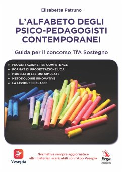 Cover L' alfabeto degli psico-pedagogisti contemporanei. Guida per il concorso TfA Sostegno