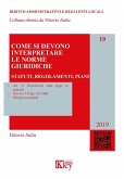 Come si devono interpretare le norme giuridiche Come si devono interpretare le norme giuridiche