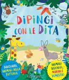 Dipingi con le dita. Dinosauri, animali della fattoria. Animali selvaggi, marini e domestici