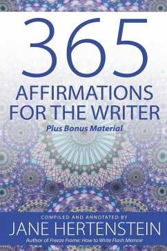 Cover 365 Affirmations for the Writer