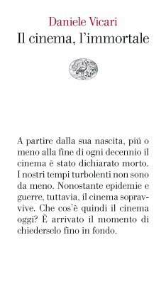 Cover Il cinema, l'immortale