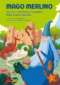 Mago Merlino da ciclo di Re Artù e i cavalieri della Tavola rotonda - Ricci, Angela