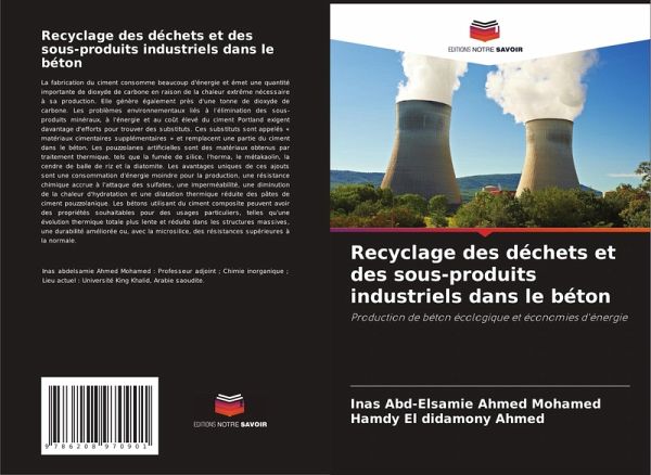 Recyclage des déchets et des sous-produits industriels dans le béton