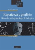 Esperienza e giudizio. Ricerche sulla genealogia della logica Esperienza e giudizio. Ricerche sulla genealogia della logica