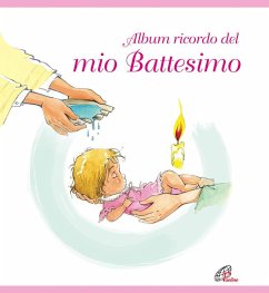 Cover Album ricordo del mio battesimo. Rosa